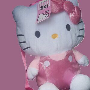 Hello Kitty Plush Backpack
